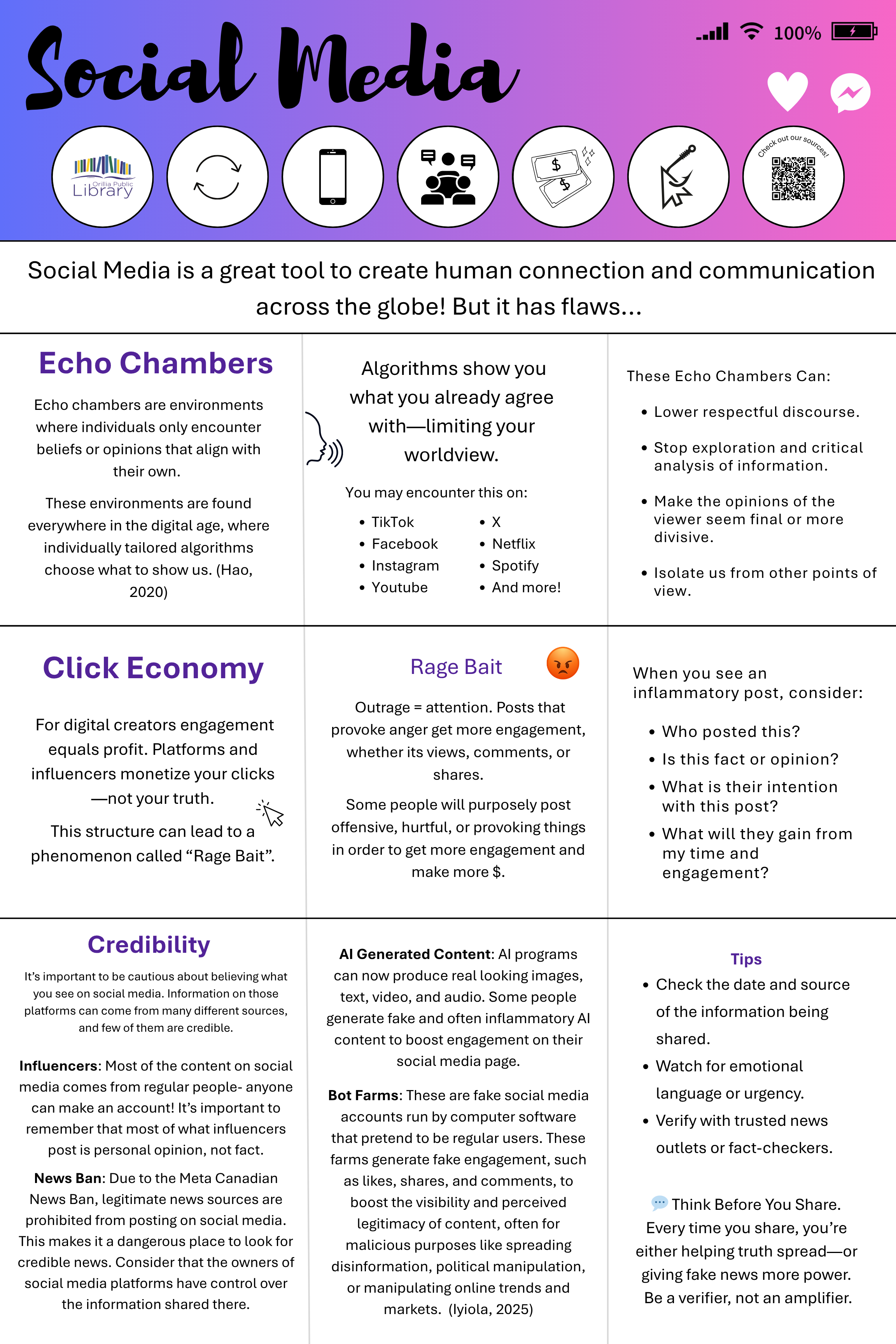 Picture of OPL's Social Media Posters