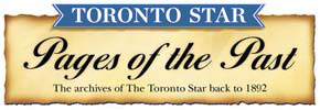 Toronto Star Pages of the Past