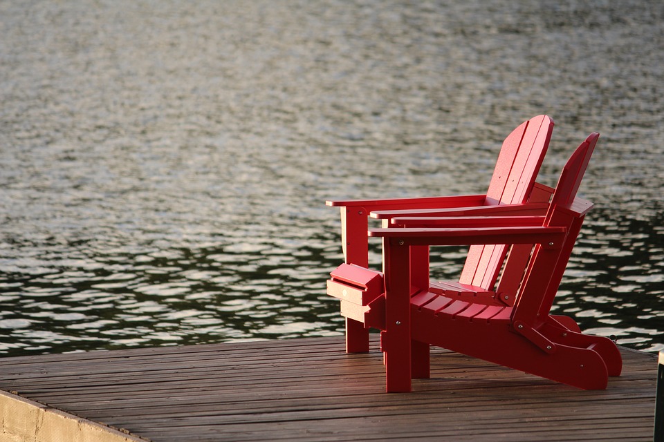 chairs on dock