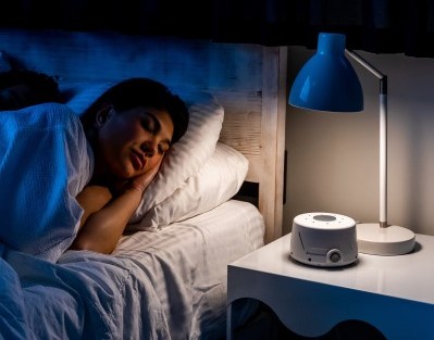 Photo of woman sleeping