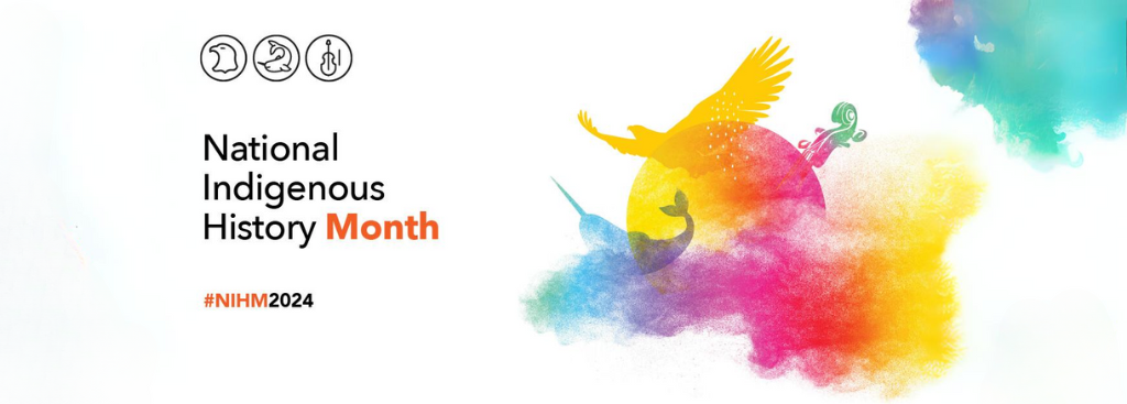 National Indigenous History Month logo