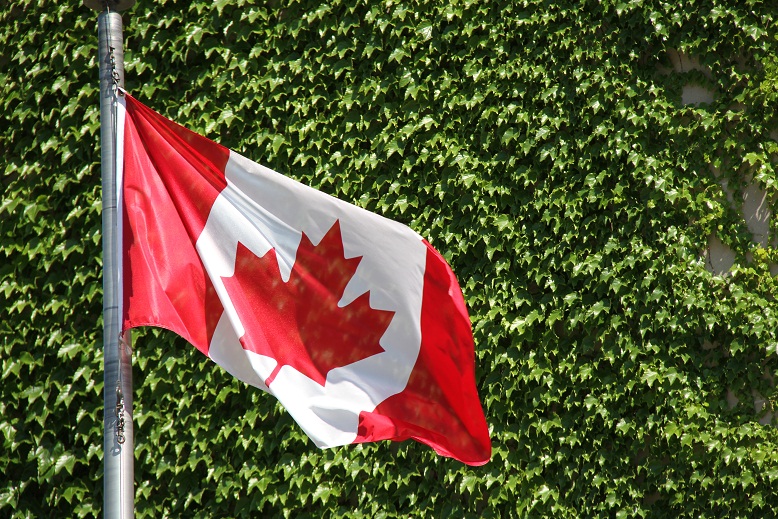 photo of Canadian flag