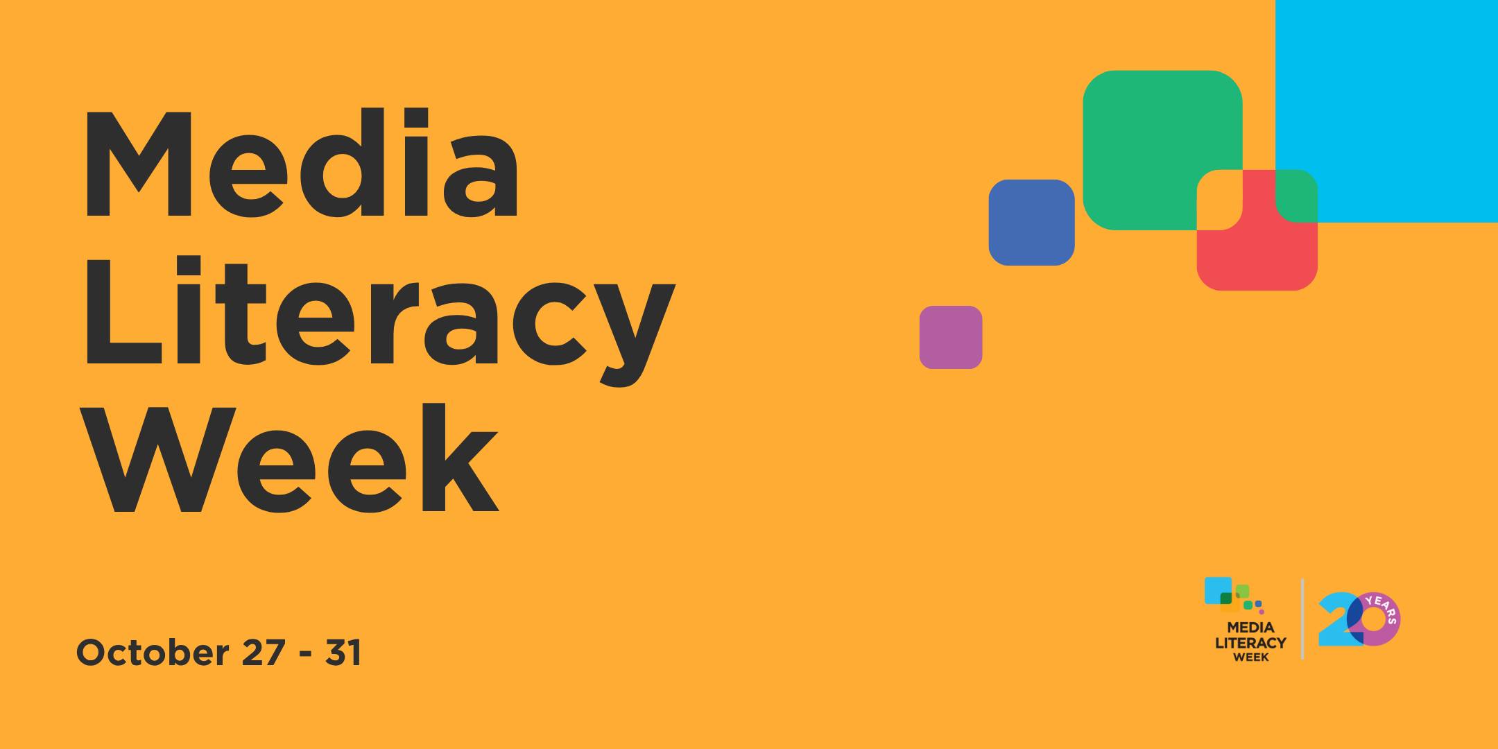 Media Literacy Week logo