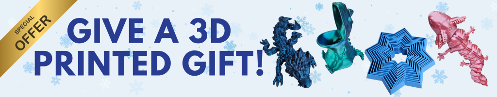 Give a 3D Printed Gift Give a 3D Printed Gift With Images of the 3D Print Options