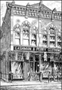 Sketch of Cashman and Perry Clothing Store