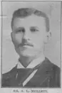 Photo of MR. S. L. MULLETT well-known in Orillia business.