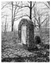 Grave of Elizabeth Brooking who died the 4th of Clay, 1862