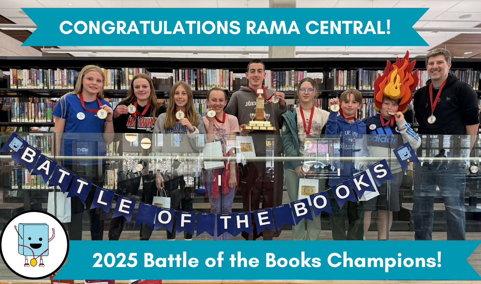 2025 Battle of the Books Champions - Rama Central