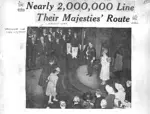 Queen Elizabeth to Toronto in 1939