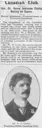 Mr. W. S. Frost - President Orillia Canadian Club