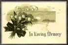 Death announcement for Margret Jane Frost wife of William Sword Frost