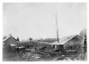 Engine house on Company Portage farm to run the log tram from St. John.