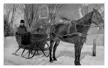 William Sword Frost with Prince Taken in front of the Anglican Church about 1910