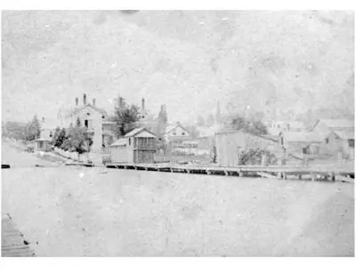 Image of Orillia in 1875