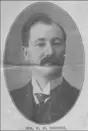 Photo of MR. F. H. HORNE insurance agent and public figure.